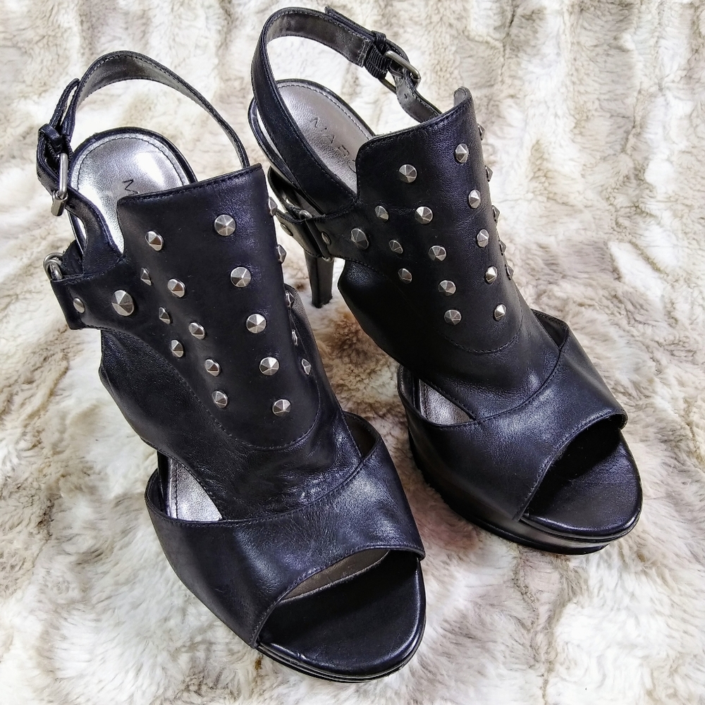 Marc Fisher High Heel Gladiator Sandals, sz 8.5M